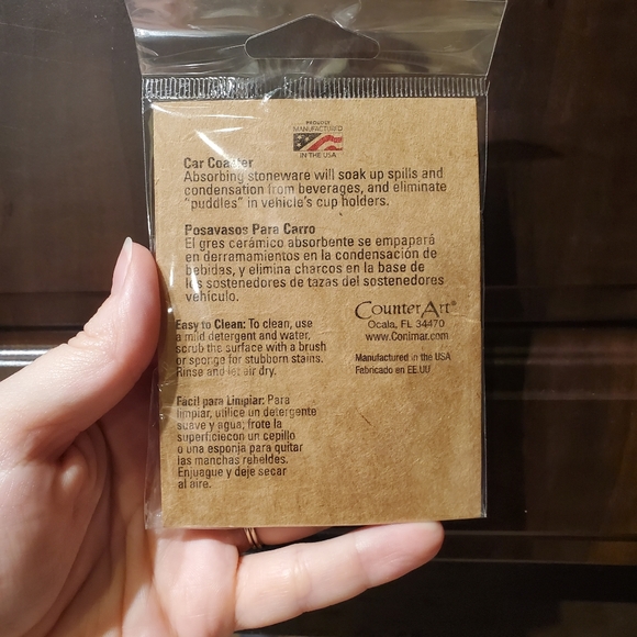 Set of TWO car coasters - Picture 4 of 5